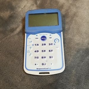 Turning Point Response Card XR - classroom clicker